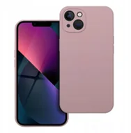 Etui i futerały do telefonów - Futerał SILICONE 2mm do IPHONE 13 pudrowy róż - miniaturka - grafika 1