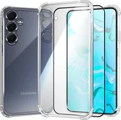 Etui i futerały do telefonów - Hello Case ETUI PANCERNE DO SAMSUNG GALAXY A55 5G | CASE SILIKON GUMOWE SLIM | SZKŁO - miniaturka - grafika 1