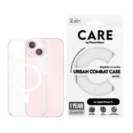 Etui i futerały do telefonów - Etui CARE by PanzerGlass Urban Combat Case MagSafe na iPhone 15 - białe - miniaturka - grafika 1