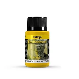 Vallejo Weathering Effects - Moss and Lichen Effect / 40ml 73827 - Akcesoria i części modelarskie - miniaturka - grafika 1