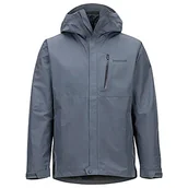 Płaszcze damskie - Marmot Meżczyzni Minimalist GORE-TEX Component Jacket F22, Nieprzemakalna, ciepła kurtka przeciwdeszczowa, płaszcz przeciwdeszczowy, oddychająca wiatrówka hardshell, Steel Onyx, S - miniaturka - grafika 1
