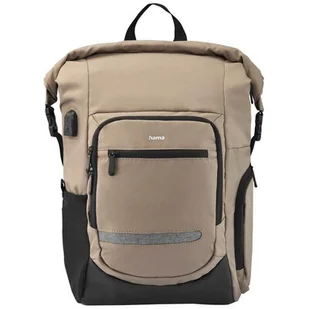 Plecak na laptopa HAMA Terra 15.6 cali Beżowy - Torby na laptopy - miniaturka - grafika 1