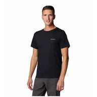 Koszulki sportowe męskie - Koszulka męska Columbia Rapid Ridge™ Back Graphic Tee II Rozmiar: M / Kolor: czarny/beżowy - miniaturka - grafika 1