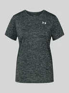 Koszulki i topy damskie - T-shirt z nadrukiem z logo - miniaturka - grafika 1
