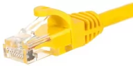 Kable miedziane - NETRACK RJ45 - RJ45 UTP 0.5 m Żółty 0.5 Patchcord - miniaturka - grafika 1