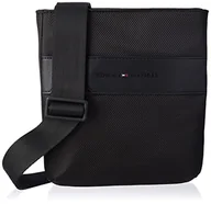 Torby męskie - Tommy Hilfiger Męska mini torba crossover 1985, czarna, jeden rozmiar - miniaturka - grafika 1