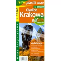 Demart praca zbiorowa Okolice Krakowa. Mapa turystyczna w skali 1:75 000 - Atlasy i mapy - miniaturka - grafika 1