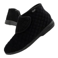 Kapcie damskie - Kapcie Scholl Lili Ankle ocieplane na rzep W F301741004 - miniaturka - grafika 1