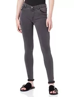 Spodnie damskie - ONLY Jeansy damskie skinny fit ONLRain Reg, Ciemnoszary denim/szczegóły: rozmiar 655, 34-S-L - miniaturka - grafika 1
