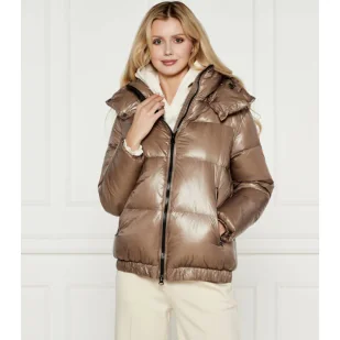 Hetrego Puchowa kurtka bomber ROSE Oversize fit - Kurtki damskie Hetrego Puchowa kurtka bomber ROSE Oversize fit - Kurtki damskie - miniaturka - grafika 1