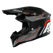 Kaski motocyklowe - Kask Cross Airoh Aviator 3 Leader (2026) Pomarańczowy MatowyXL - miniaturka - grafika 1