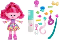 Figurki dla dzieci - Lalka królewna Poppy z długimi włosami + akcesoria i magiczny żel do włosów idealny prezent dla dziewczynki 3+ - miniaturka - grafika 1