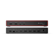 Stacje dokujące i replikatory portów - Lenovo ThinkPad Thunderbolt 4 Smart Dock Gen2 7500 Przewodowa Czarny 40BE0135EU - miniaturka - grafika 1
