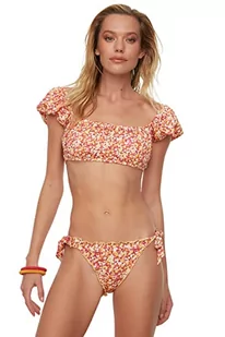 Trendyol Damski normalny stan normalny dół od bikini, różowy, 38 - Stroje kąpielowe - miniaturka - grafika 1