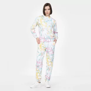 Damskie spodnie dresowe GUESS ASHLEIGH JOGGER - multikolor - Spodnie sportowe damskie - miniaturka - grafika 1