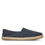 Espadryle męskie - Espadryle Lanetti MF1594-1 Niebieski - miniaturka - grafika 1
