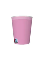 Długopisy - KUBECZKI PAPIEROWE POL-MAK 8SZT 250ML CUKIERKOWY RÓŻ - miniaturka - grafika 1