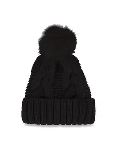 4F Czapka 4FWAW24ACAPF411 Czarny - Czapki damskie - miniaturka - grafika 1