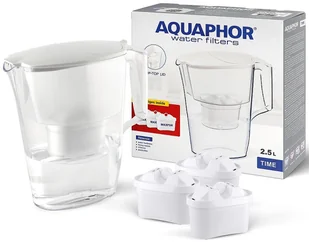 Aquaphor Time Biały - Dzbanki filtrujące - miniaturka - grafika 1