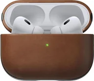 Akcesoria do słuchawek - Nomad Nowoczesne skórzane etui na słuchawki Airpods Pro 2 - English Tan - miniaturka - grafika 1