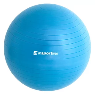 Insportline Piłka gimnastyczna, Top Ball, 75 cm, Niebieska - Piłki do ćwiczeń - miniaturka - grafika 1