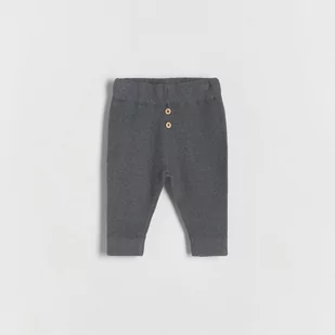 Reserved - Bawełniane spodnie - Szary - Spodnie i spodenki dla chłopców - miniaturka - grafika 1