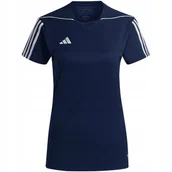 Koszulki i topy damskie - Koszulka damska adidas Tiro 23 League Jersey granatowa HR4613 M - miniaturka - grafika 1