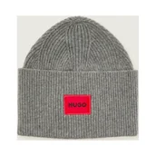 Czapki męskie - HUGO Wełniana czapka Xaff 6 - miniaturka - grafika 1