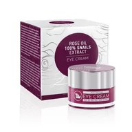 Kosmetyki pod oczy - Bulfresh, Multiaktywny Krem Pod Oczy Ze 100% Ekstraktem Ze Ślimaka, Naturalnym Bułgarskim Olejkiem Różanym I Biopeptydem, 25ml - miniaturka - grafika 1