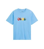 Koszulki męskie - T-shirt Męski VANS Backspin SS Tranquil Blue VN000PBZENA1 L - miniaturka - grafika 1