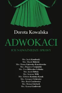 Adwokaci. Ich najważniejsze sprawy - E-booki - literatura faktu Adwokaci. Ich najważniejsze sprawy - E-booki - literatura faktu - miniaturka - grafika 1