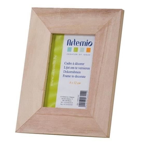 Ramka na zdjęcia - ARTEMIO - Prostokąt 20x16cm - Drewno - Brązowy - 1 zdjęcie