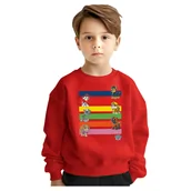 Bluzy dla dziewczynek - BLUZA DZIECIĘCA MŁODZIEŻOWA PSI PATROL 110-116 WZORY PREZENT - miniaturka - grafika 1