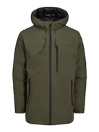 Kurtki męskie - Bestseller A/S Męska kurtka parka Jcopayne, olive night, XL - miniaturka - grafika 1