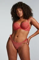 Majtki damskie - Hunkemöller Stringi Mary Czerwony - miniaturka - grafika 1