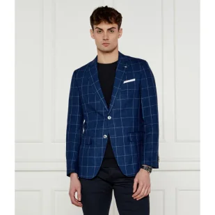 BOSS BLACK Lniana marynarka H-Hutson-233 Slim Fit z dodatkiem wełny - Marynarki męskie - miniaturka - grafika 1