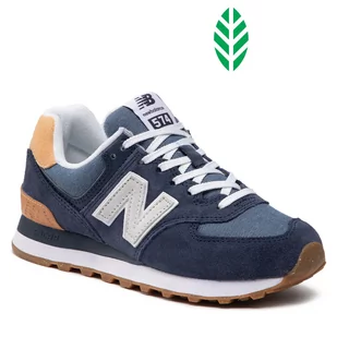 Sneakersy NEW BALANCE - WL574RG2 Granatowy - Baleriny - miniaturka - grafika 1