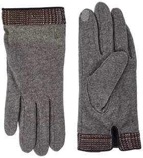 Unmade Copenhagen Damskie rękawiczki InisUM Gloves, jasnoszare S/M - Rękawiczki - miniaturka - grafika 1