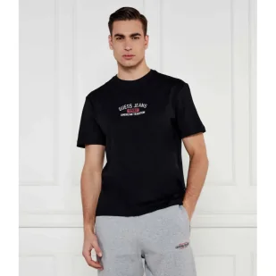 Guess Jeans T-shirt EMBRO Regular Fit - Koszulki męskie - miniaturka - grafika 1