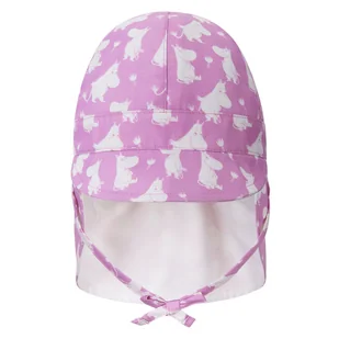 Czapka z daszkiem Reima Moomin Solskydd 5300269A Różowy - Czapki dla dzieci - miniaturka - grafika 1