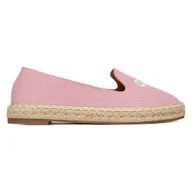 Espadryle damskie - DEEZEE 8-266-3 RÓŻOWY - miniaturka - grafika 1