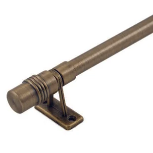 Karnisz MINI ZEUS Ø10, 80 cm walec złoto - Karnisze - miniaturka - grafika 1