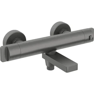 Bateria wannowa termostatyczna titanium Cejlo Deante - Baterie wannowe i prysznicowe - miniaturka - grafika 1