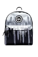 Plecaki - Hype Plecaki szkolne na co dzień dla dzieci chłopców dziewcząt mężczyzn i kobiet, Czarne krople gradientowe mono, Jeden rozmiar - miniaturka - grafika 1