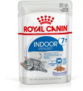Royal Canin Indoor Sterilised 7+ w galarecie - 24 x 85 g - Mokra karma dla kotów - miniaturka - grafika 1