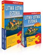 Proza - Litwa Łotwa Estonia 3w1 przewodnik + atlas + mapa Praca zbiorowa - miniaturka - grafika 1