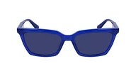 Okulary przeciwsłoneczne - Calvin Klein Okulary przeciwsłoneczne damskie, NIEBIESKI, Rozmiar uniwersalny - miniaturka - grafika 1