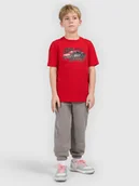 Spodnie i spodenki dla chłopców - 4F Spodnie dresowe joggery chłopięce - szare 164 (13-14 lat) - miniaturka - grafika 1