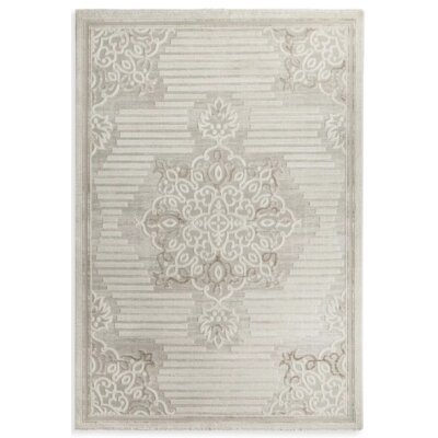 Dywan EUROFIRANY Crystal4 140 x 190 cm Kremowy