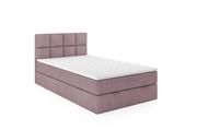Łóżka - Łóżko młodzieżowe Olaf 120x200 Różowe - miniaturka - grafika 1